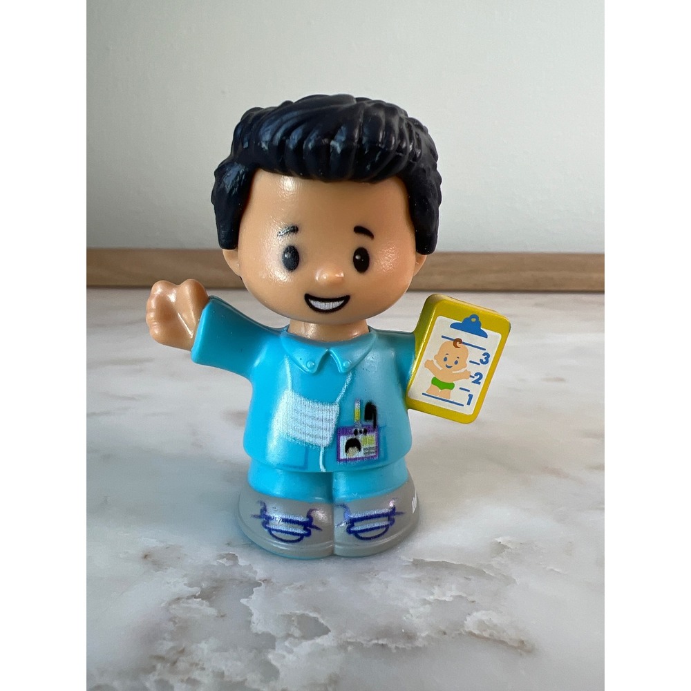 Fisher-Price Little People Man Dad Pediatrician Baby Doctor Nurse 2016 HTF